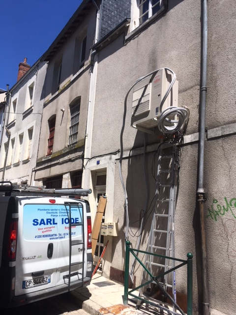 IODE Romorantin-Dépannage d'une PAC multisplit