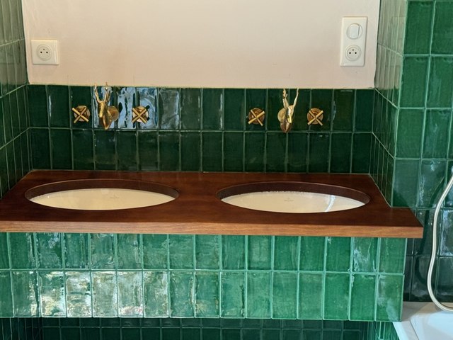 IODE Romorantin-Double vasque et robinetterie