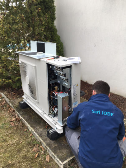 IODE Romorantin-Installation de PAC monobloc