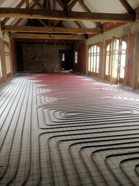 IODE Romorantin-Plancher chauffant, réseau fini 2