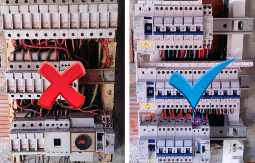 IODE Romorantin - remplacement d'un tableau électrique