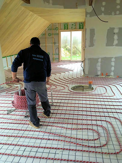 IODE Romorantin - planchers chauffants